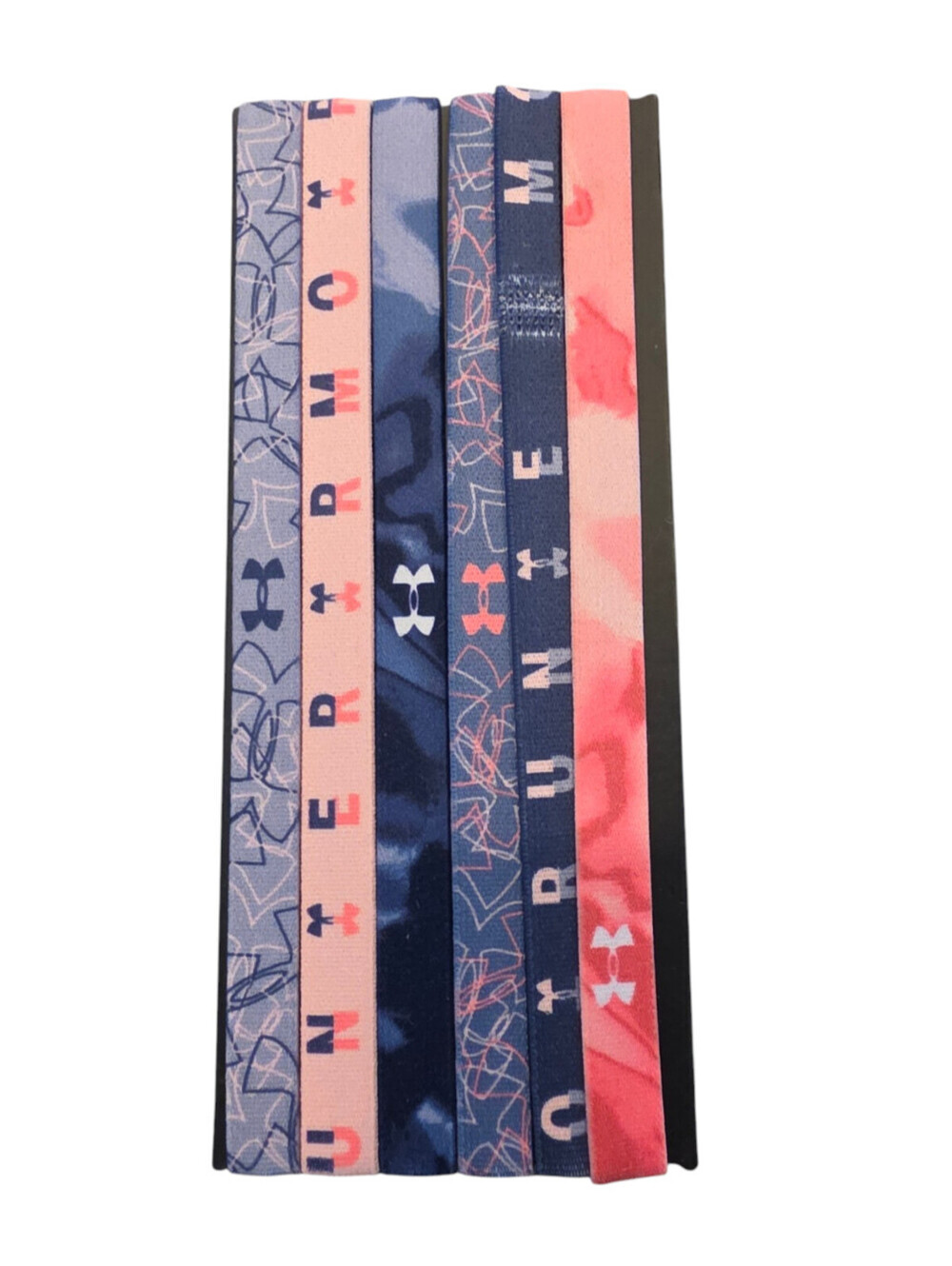 Under Armour Girls' Graphic Headband 6-pack Pink Purple